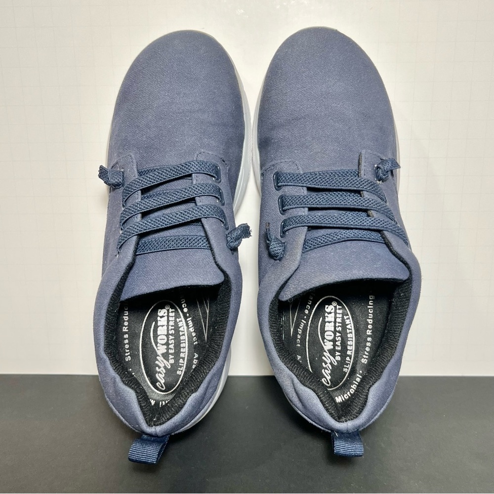 Womens EASY WORKS by EASY STREET Peyton Slip Resistant Shoes / Size 6 Extra Wide - Picture 5 of 8